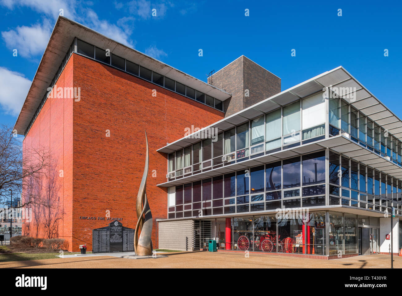Chicago Fire Department Academy Stock Photo Alamy