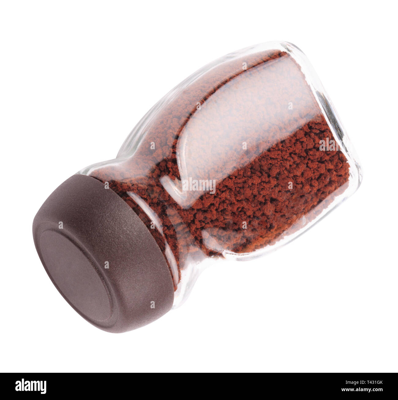 Jar of Instant Coffee Isolated Stock Photo - Alamy