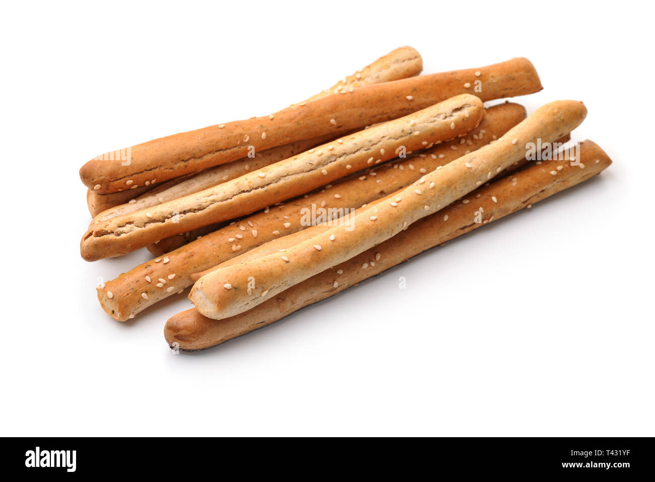 Sesame seed breadsticks Cut Out Stock Images & Pictures Alamy