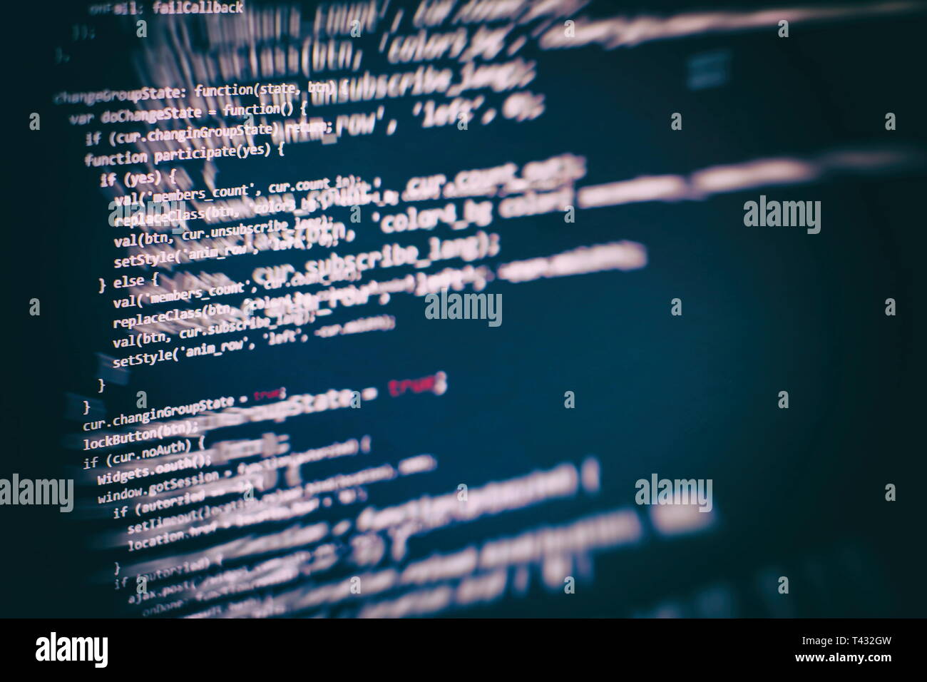 Source code shadow hi-res stock photography and images - Alamy