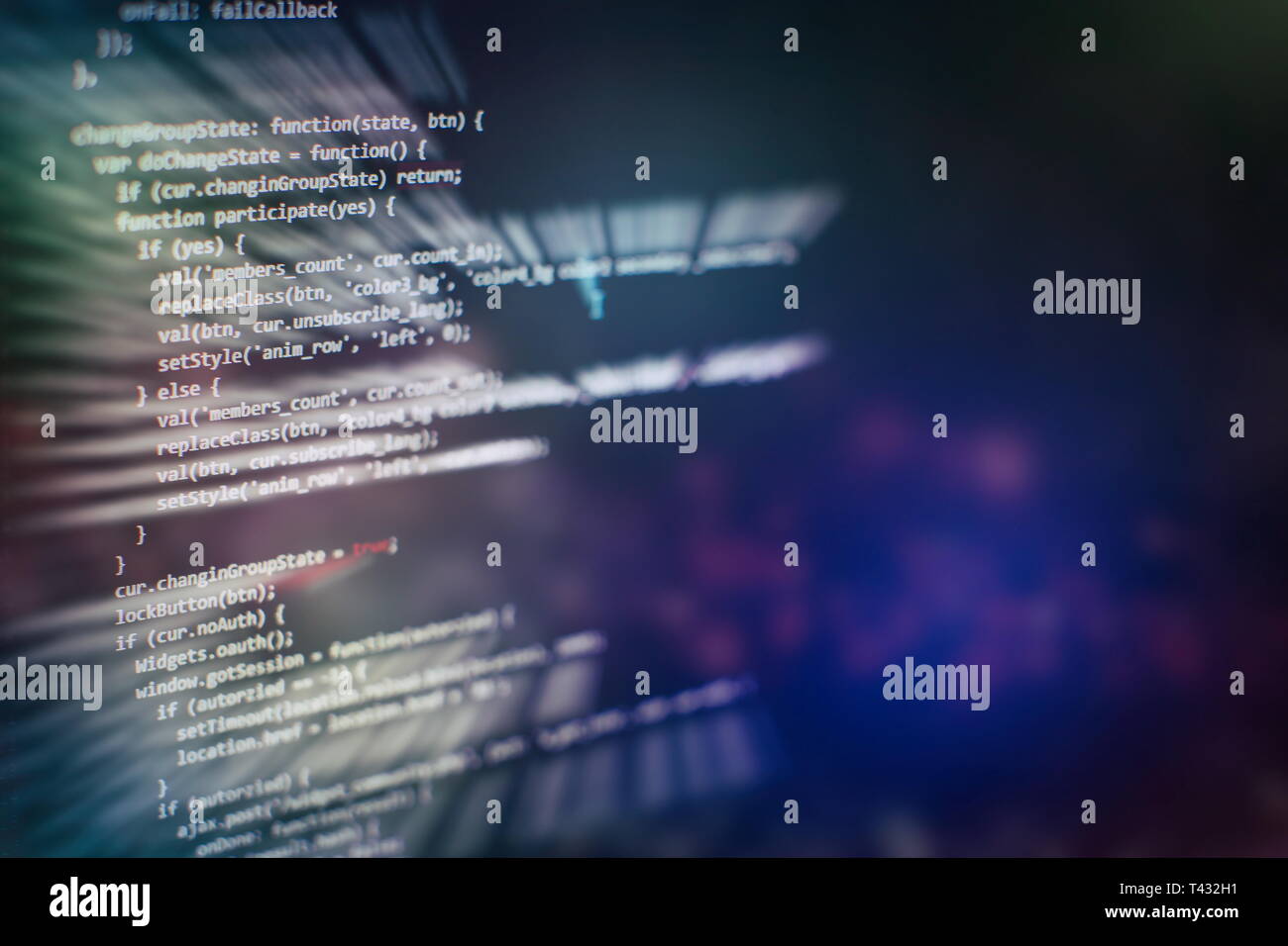 Source code shadow hi-res stock photography and images - Alamy