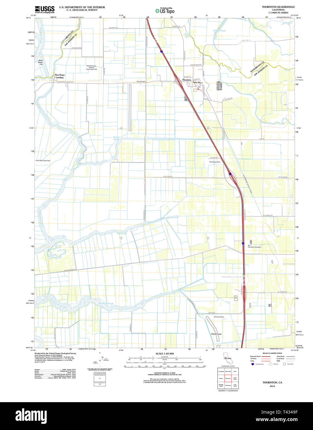 Thornton map hires stock photography and images Alamy