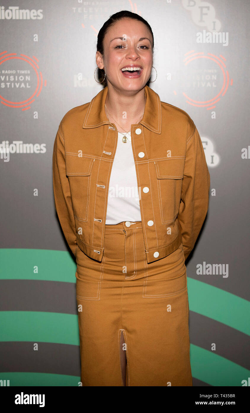 Rochenda Sandall at a photo call for Line of Duty, during the BFI and Radio  Times Television Festival at the BFI Southbank, London Stock Photo - Alamy