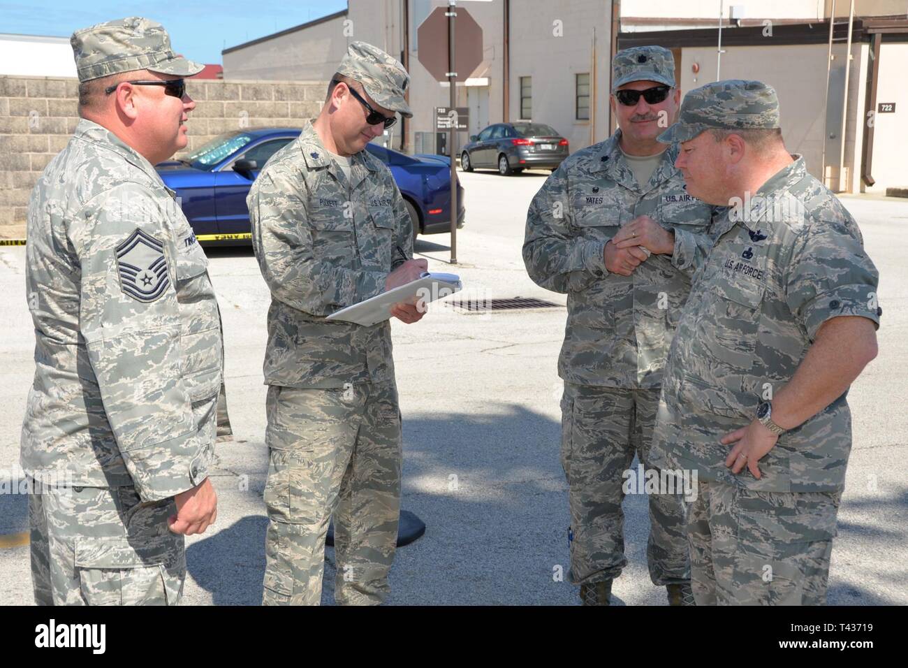 U.S. Air Force Airmen with the Indiana Air National Guard’s 181st