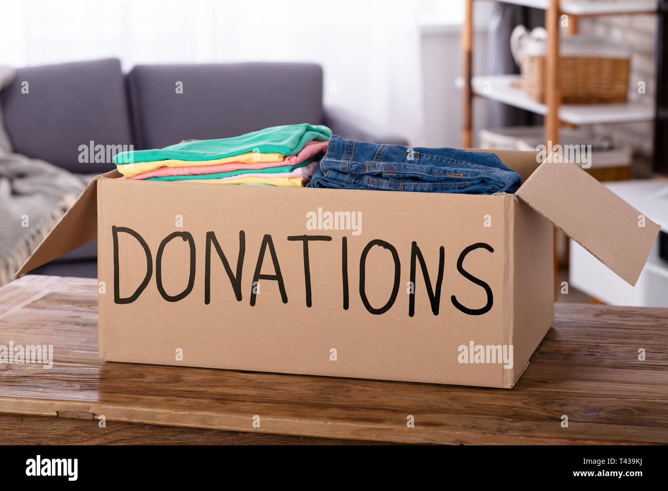 Clothing donation box hires stock photography and images Alamy