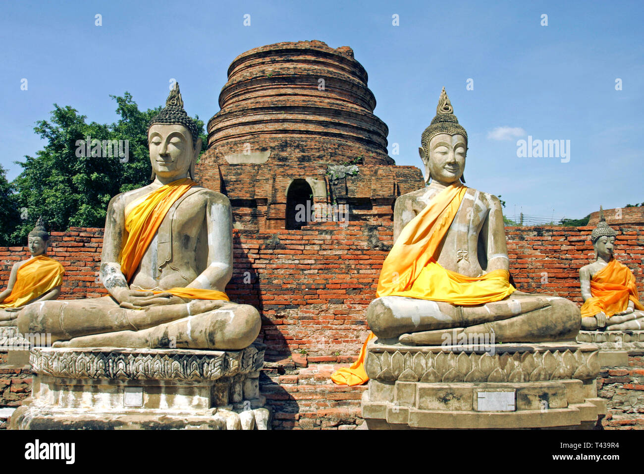 Wat Kasatathirat Worawihan temple in Ayutthaya, Thailand, Southeast Asia, Asia Stock Photo