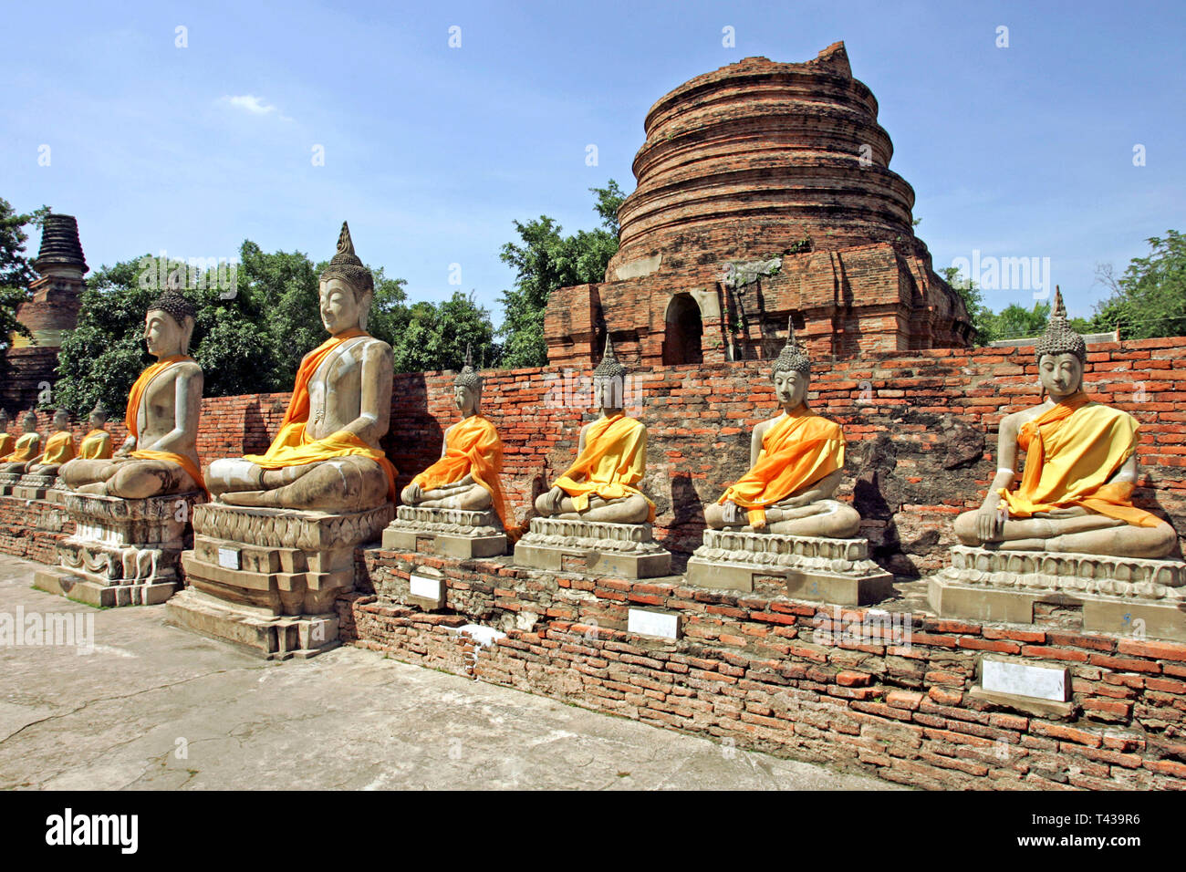 Wat Kasatathirat Worawihan temple in Ayutthaya, Thailand, Southeast Asia, Asia Stock Photo