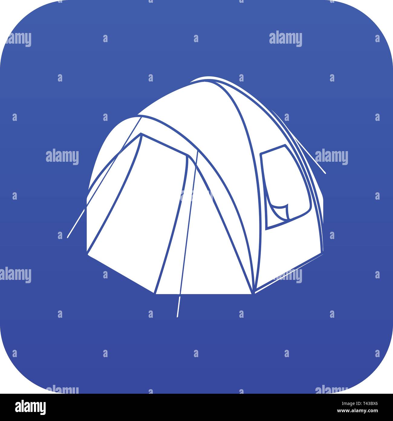 Man tent blue Stock Vector Images - Alamy