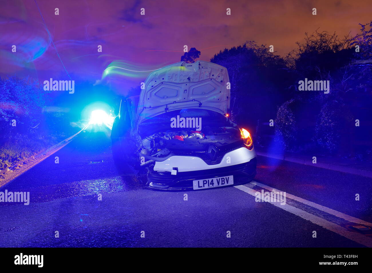 Car accident swillington hires stock photography and images Alamy