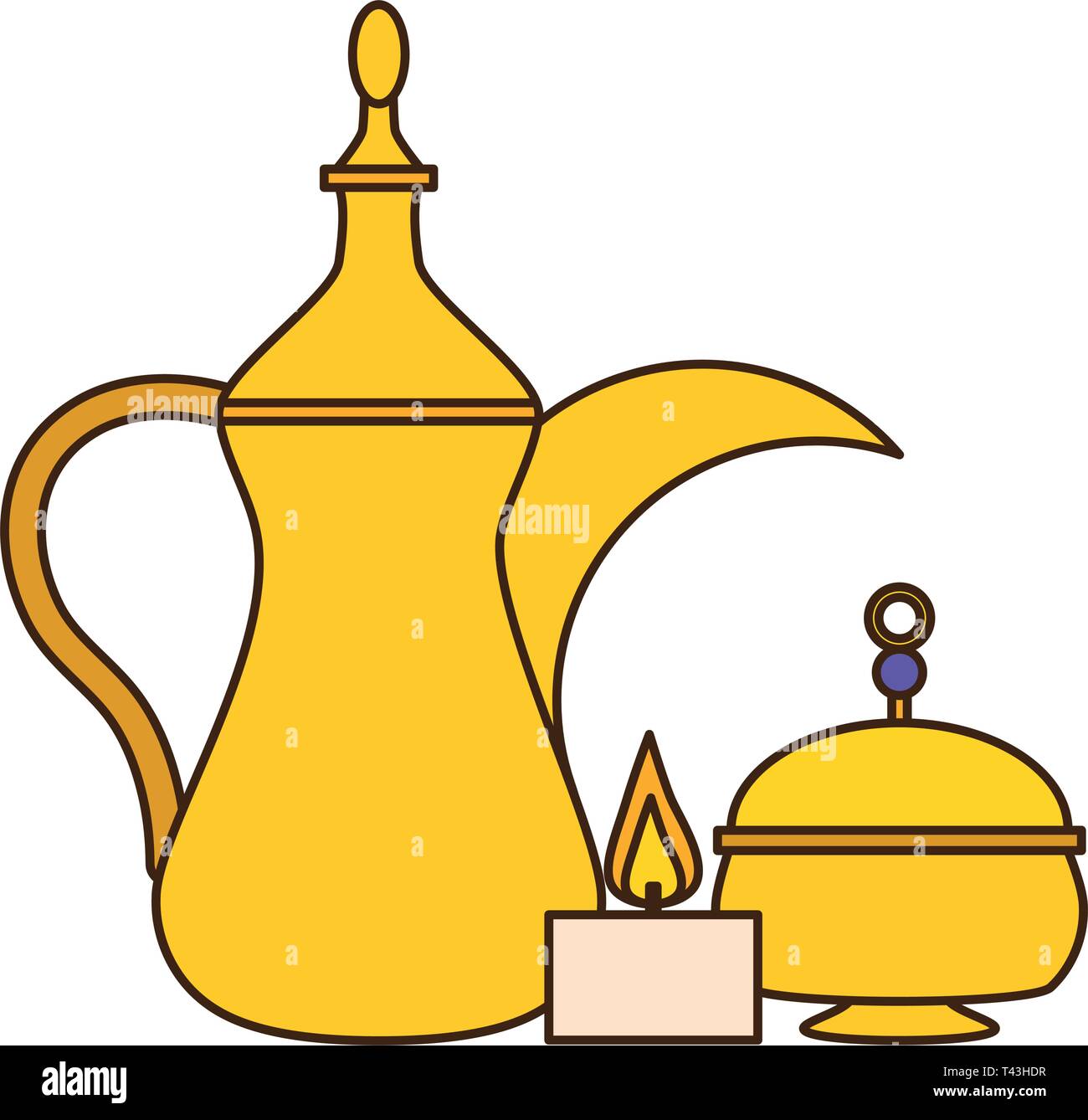 indian tea pot Stock Vector Image & Art Alamy