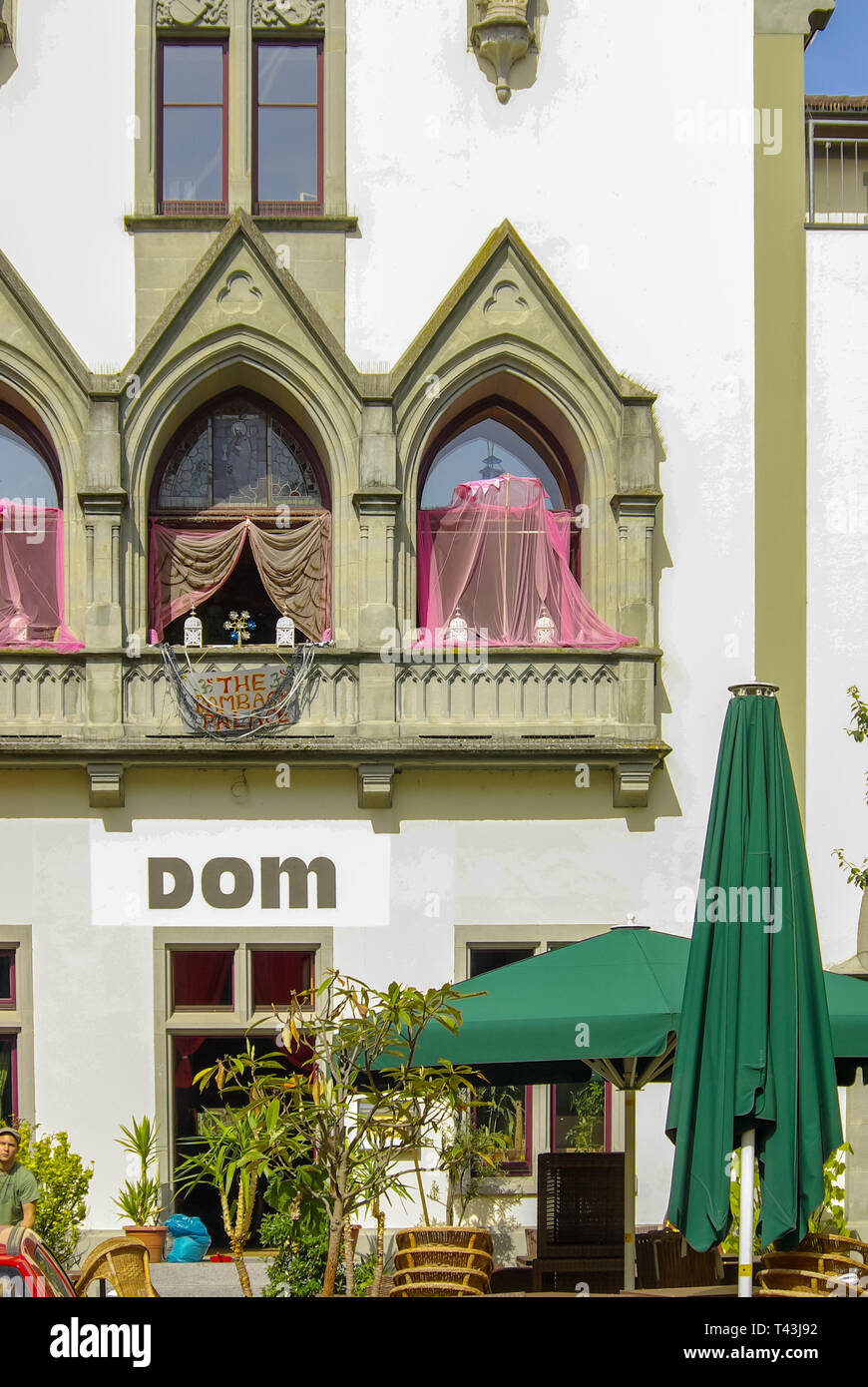 Konstanz at Lake Constance, Germany: View of the DOM restaurant in the historic Old Town. Stock Photo