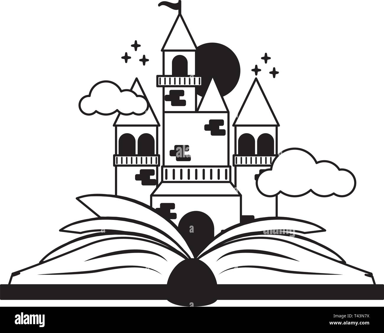 world book day Stock Vector