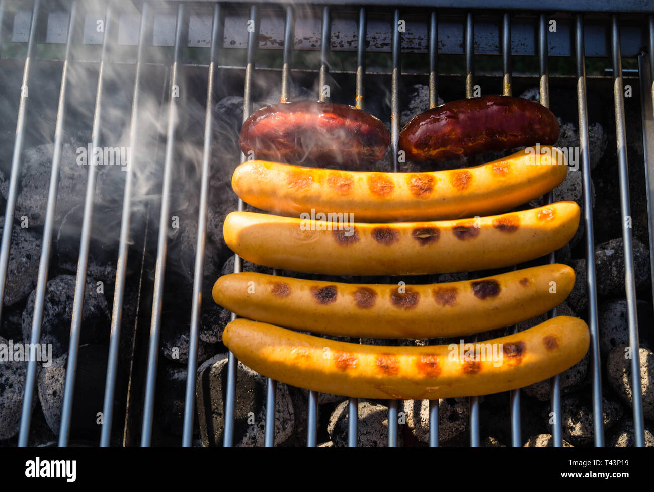 across the Barbecue season Stock Photo Alamy