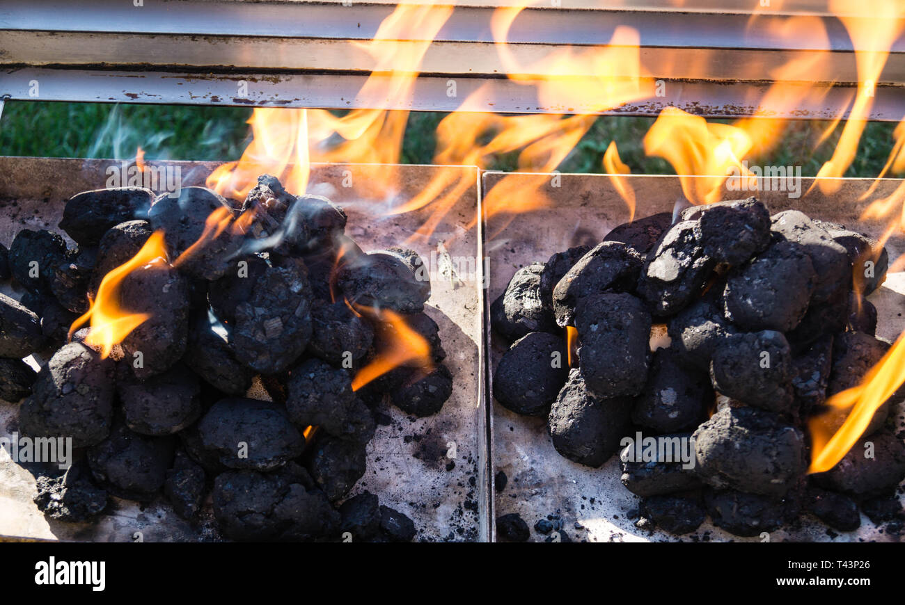 across the Barbecue season Stock Photo Alamy