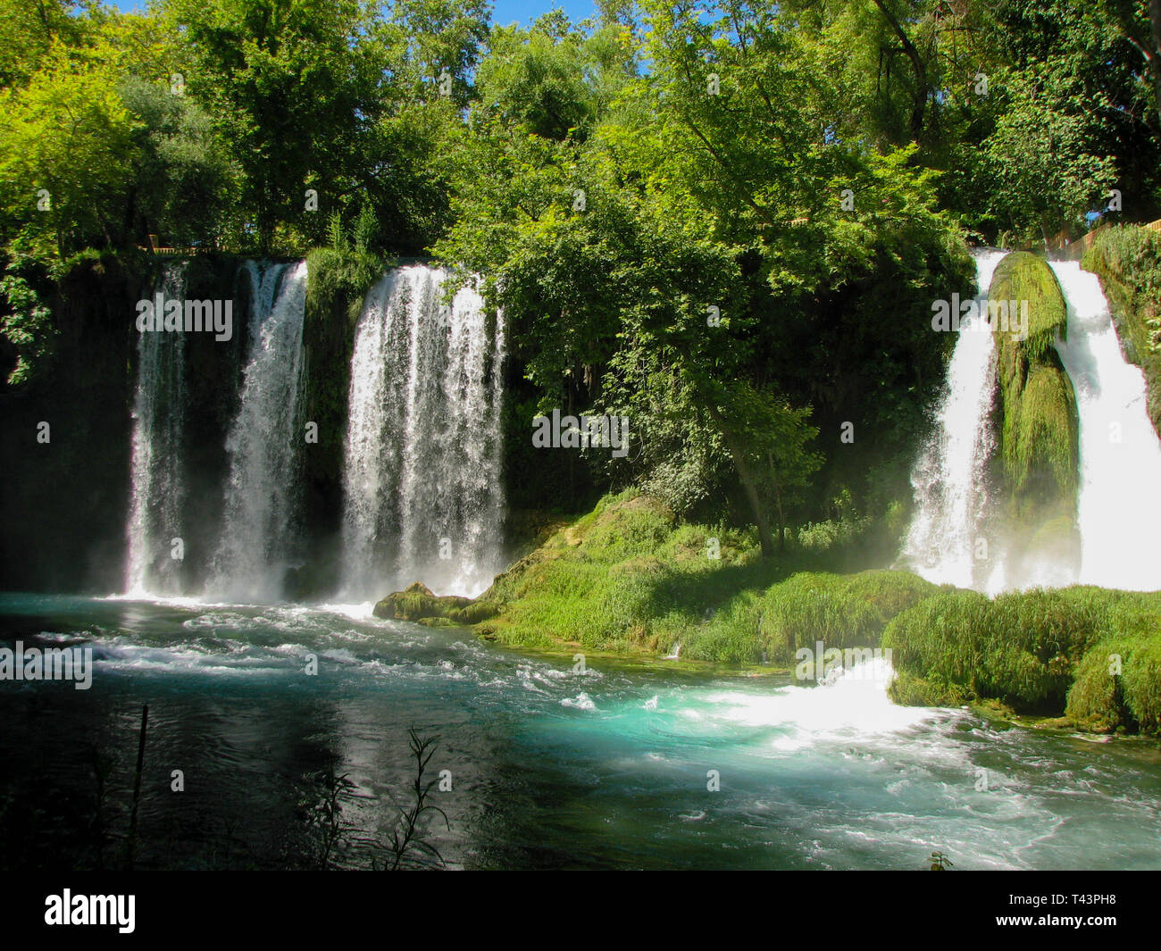 Duden Waterfall, Antalya,Turkey Stock Photo