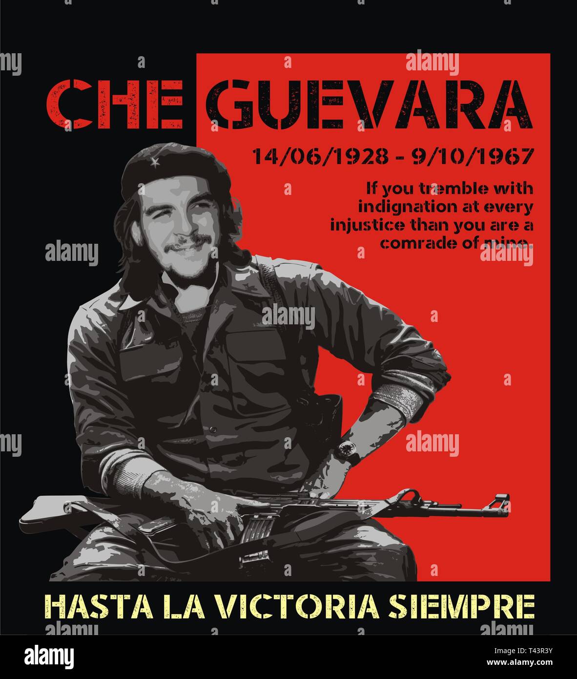 Che Guevara illustration Stock Photo