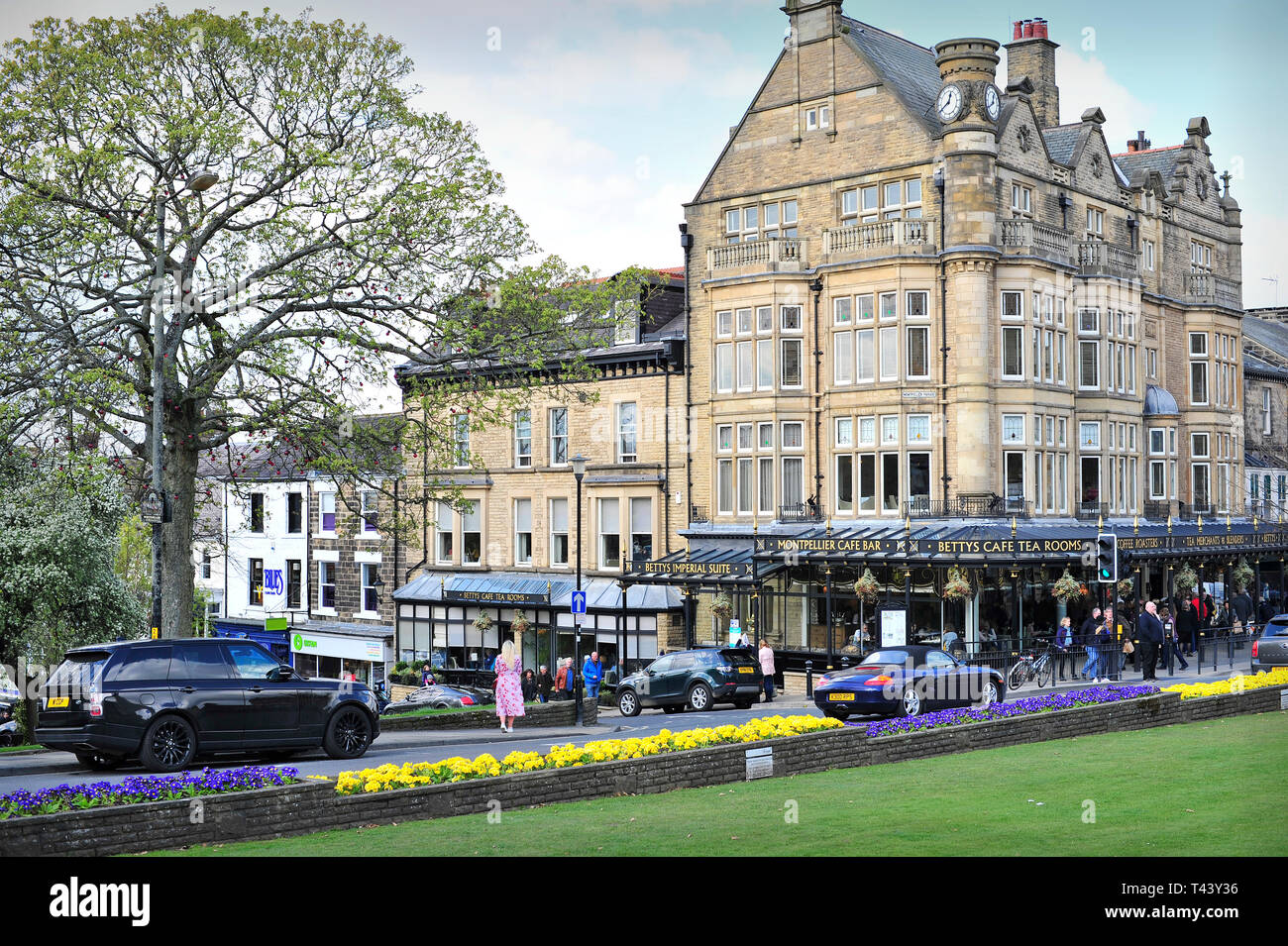 Betty's Cafe Harrogate Yorkshire England UK Stock Photo