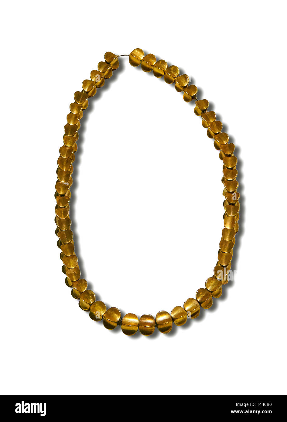 Bronze Age Hattian gold necklace from Grave L, possibly a Bronze Age