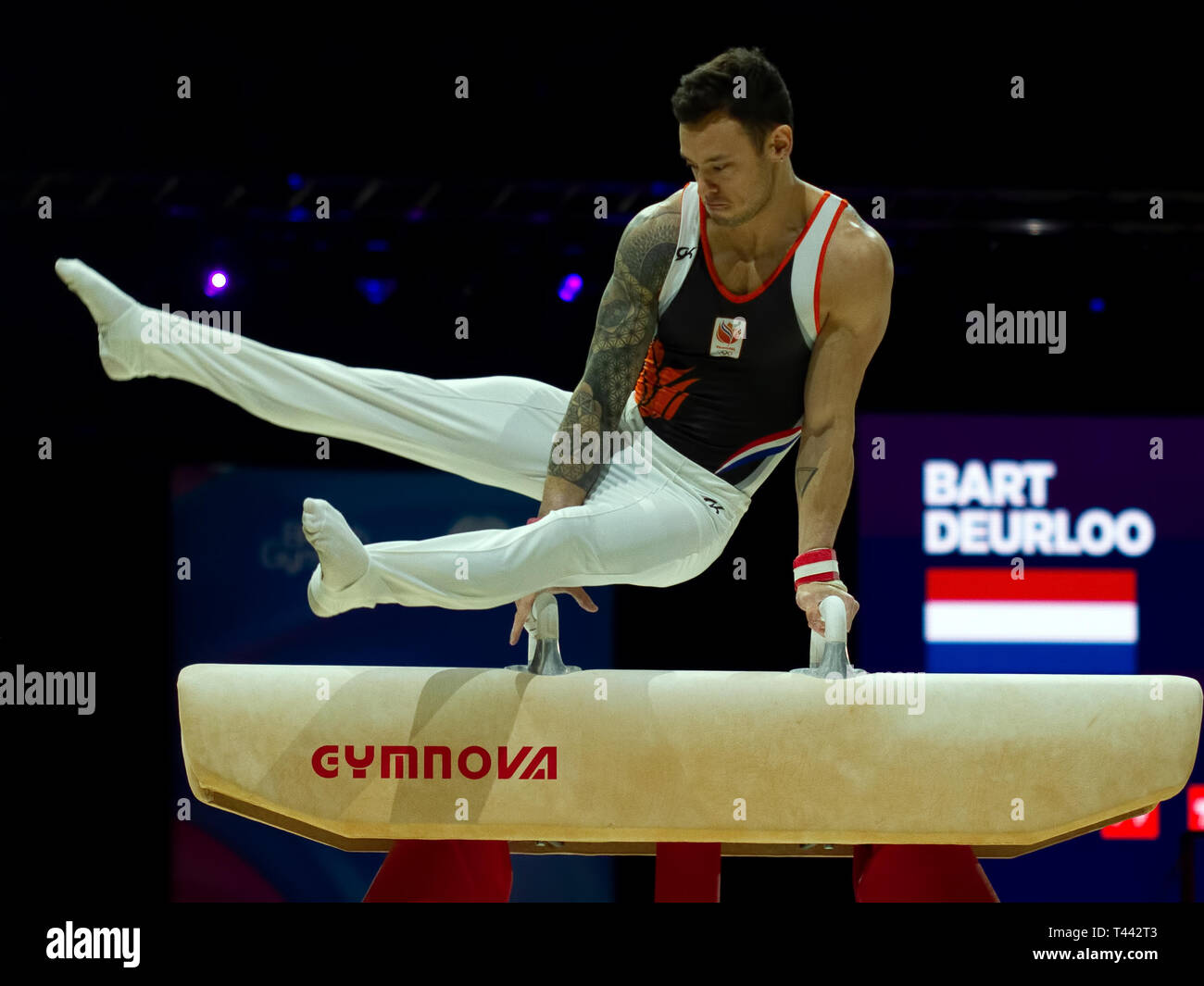 Birmingham, England, UK. 23 March, 2019. The Netherlands' Bart Deurloo