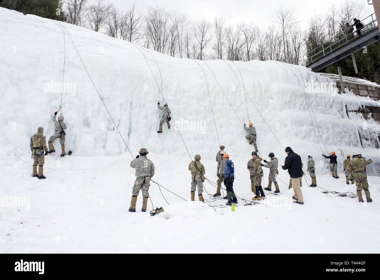 Army Mountain Warfare School High Resolution Stock Photography and