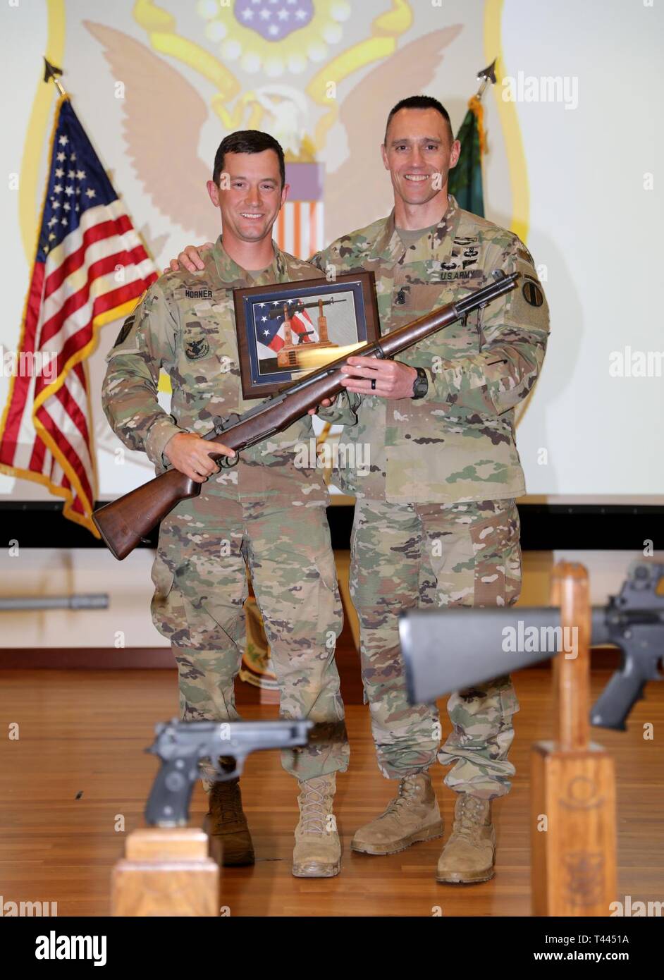 U.S. Army Reserve Sgt. 1st Class Daniel Horner with the Army Reserve