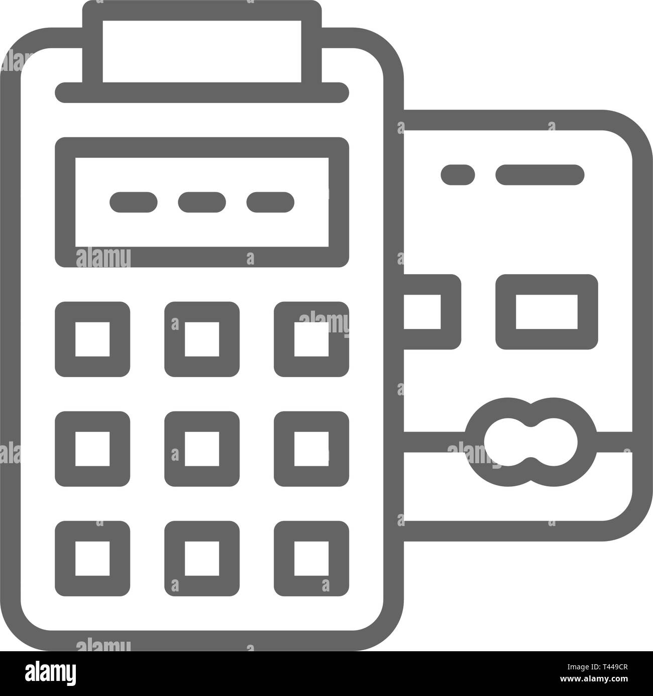 Method of payment Black and White