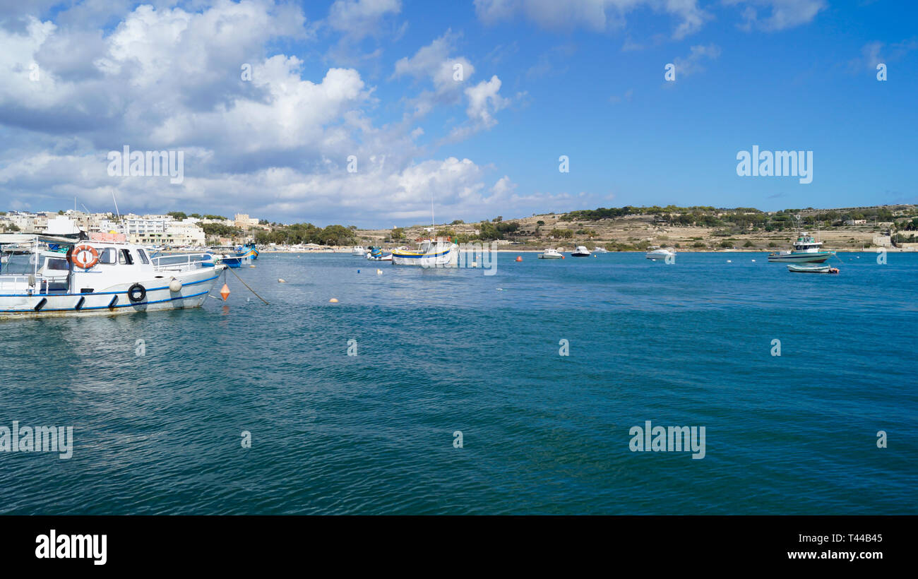 Port of Malta - Hafen in Malta Stock Photo