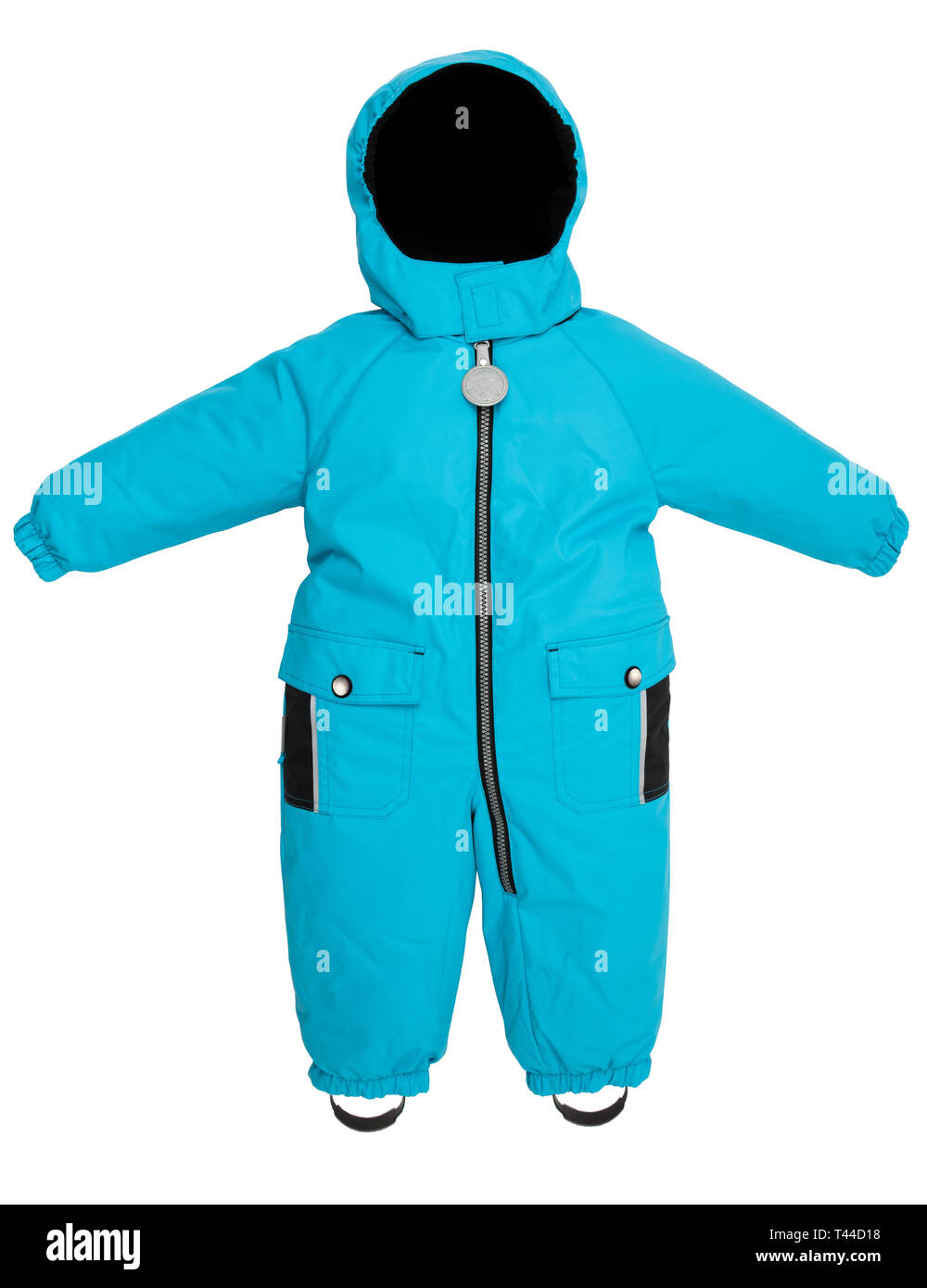 Childrens snowsuit fall on a white background Stock Photo Alamy