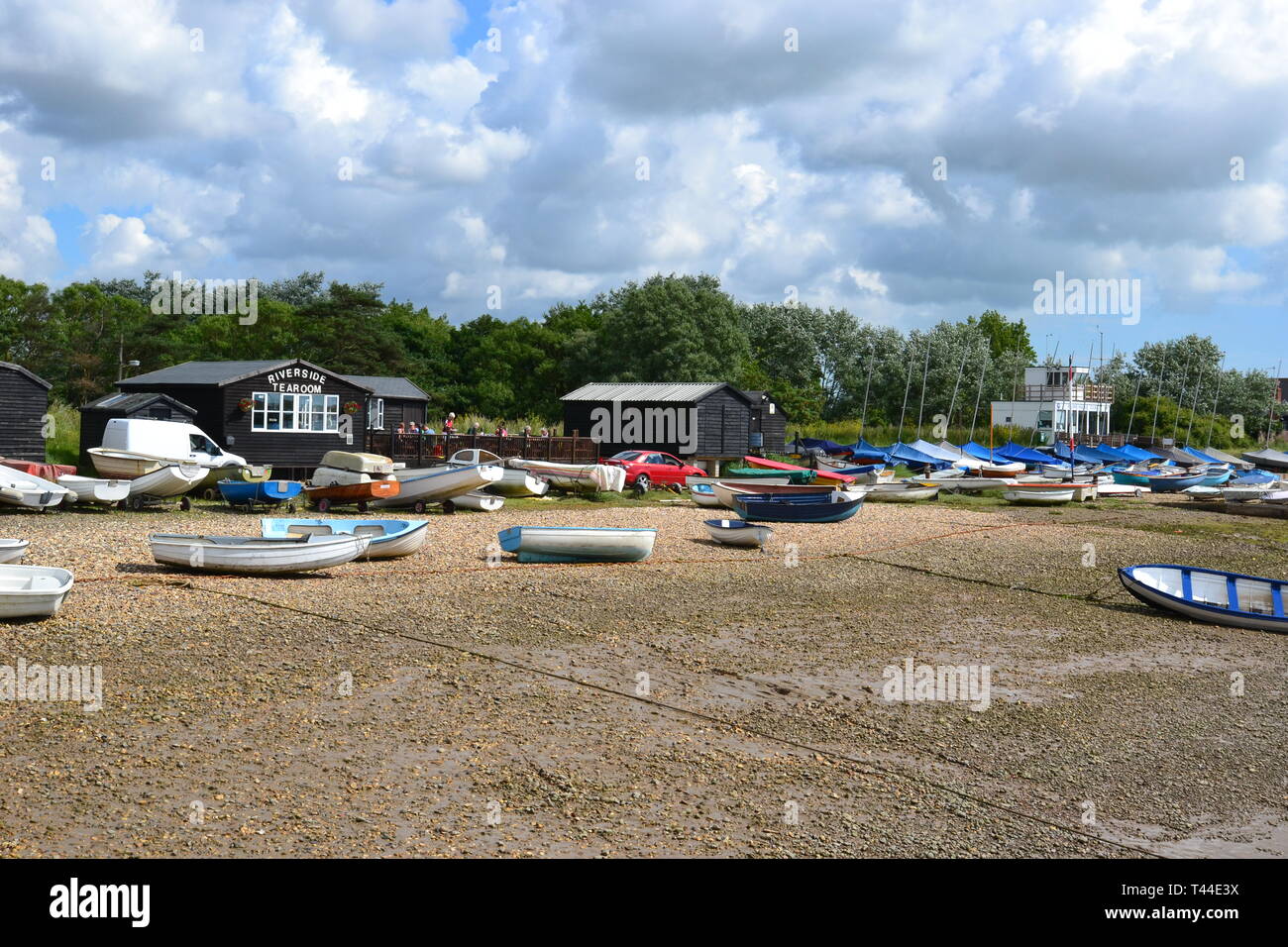 Orford Quay, Orford, Suffolk, UK Stock Photo