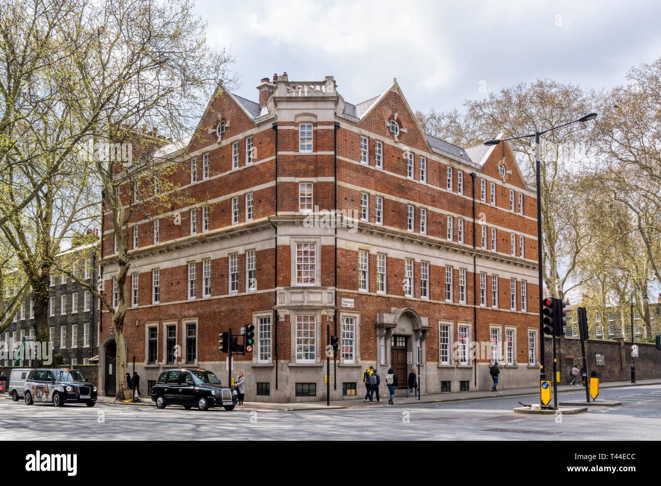 Former police station on Theobalds Road, Holborn. Stock Photo