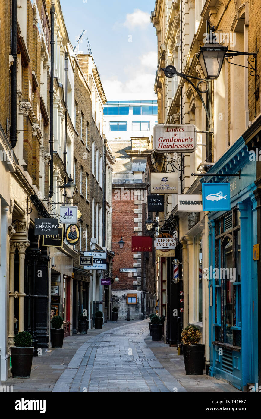 Bow Lane, Mansion House, London Stock Photo Alamy
