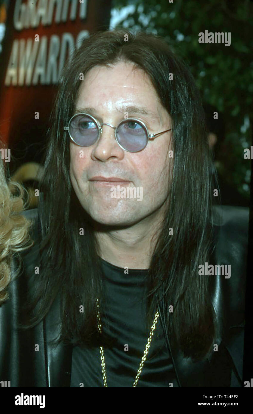 OZZY OSBOURNE English rock/pop singer in 2000. Photo: Jeffrey Mayer Stock  Photo - Alamy
