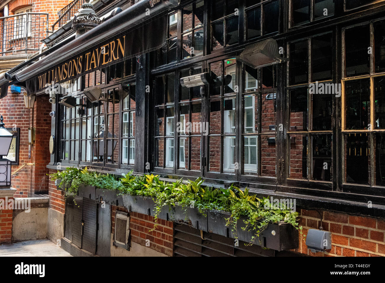 The Williamsons Tavern, 1 Groveland Court, London Stock Photo