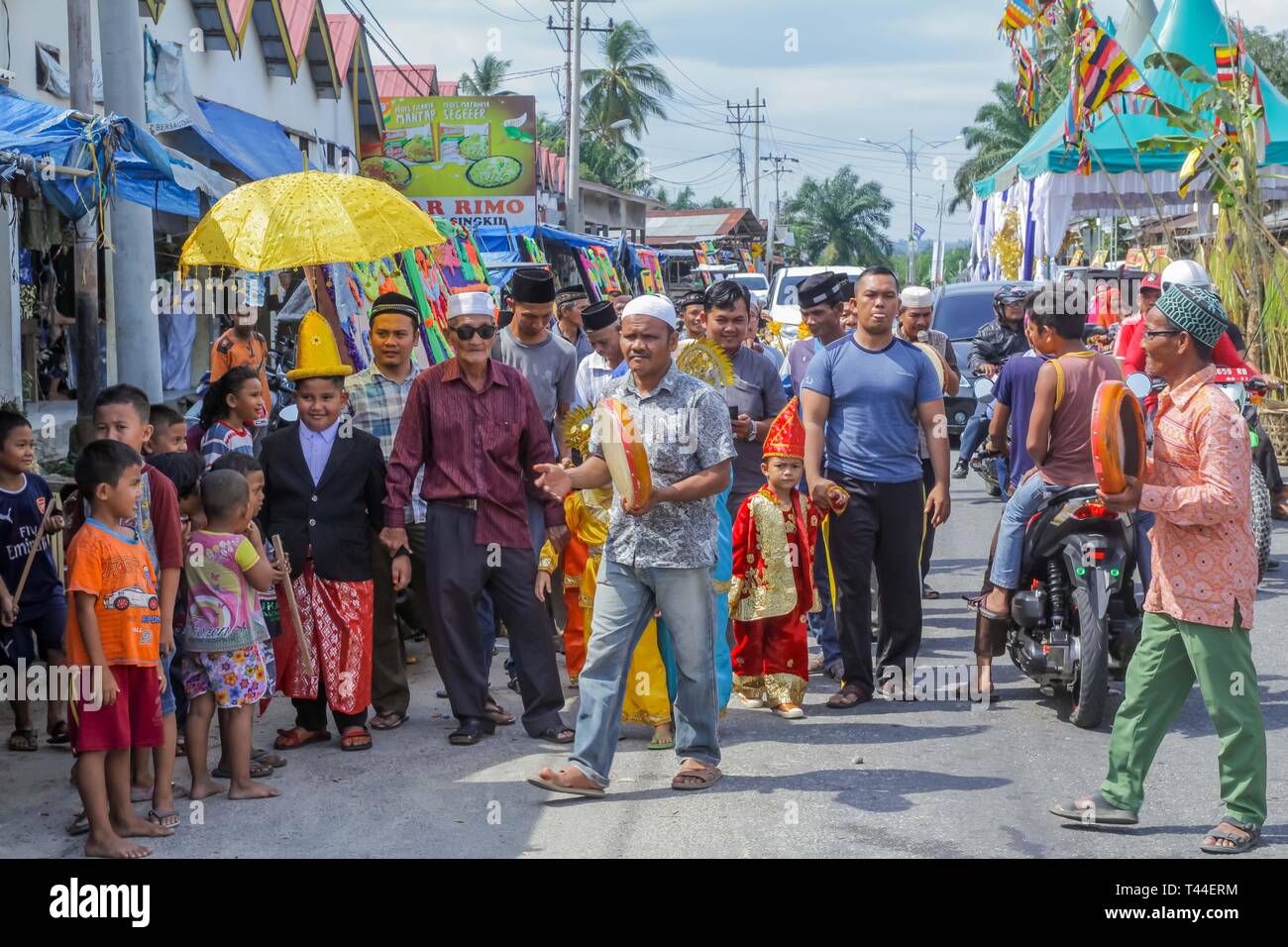 tradition of Aceh Stock Photo