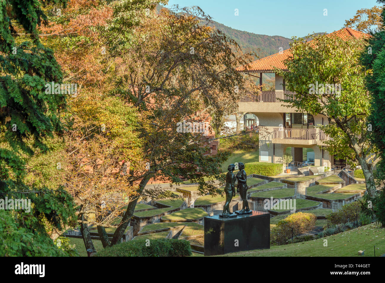 Sculptures at Hakone Open Air Museum, Japan Stock Photo Alamy