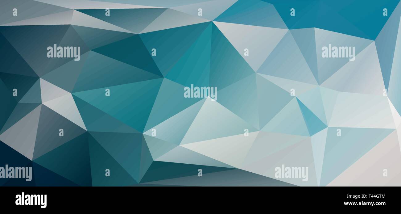 Abstract vector gradient background. Polygonal background in triangle style Stock Vector