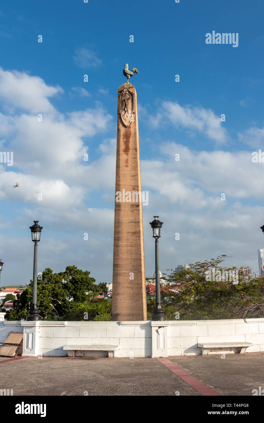 Panama City, Panama Old Town,World Heritage site since 1997. Stock Photo