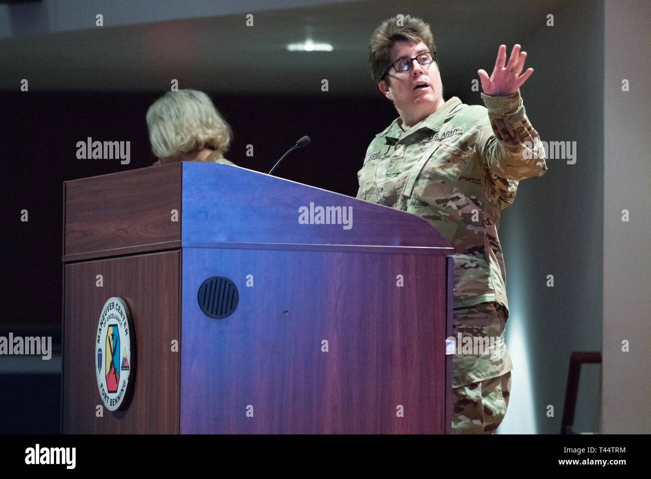 Chief Warrant Officer 5 Kristi Estes, senior legal administrator at the