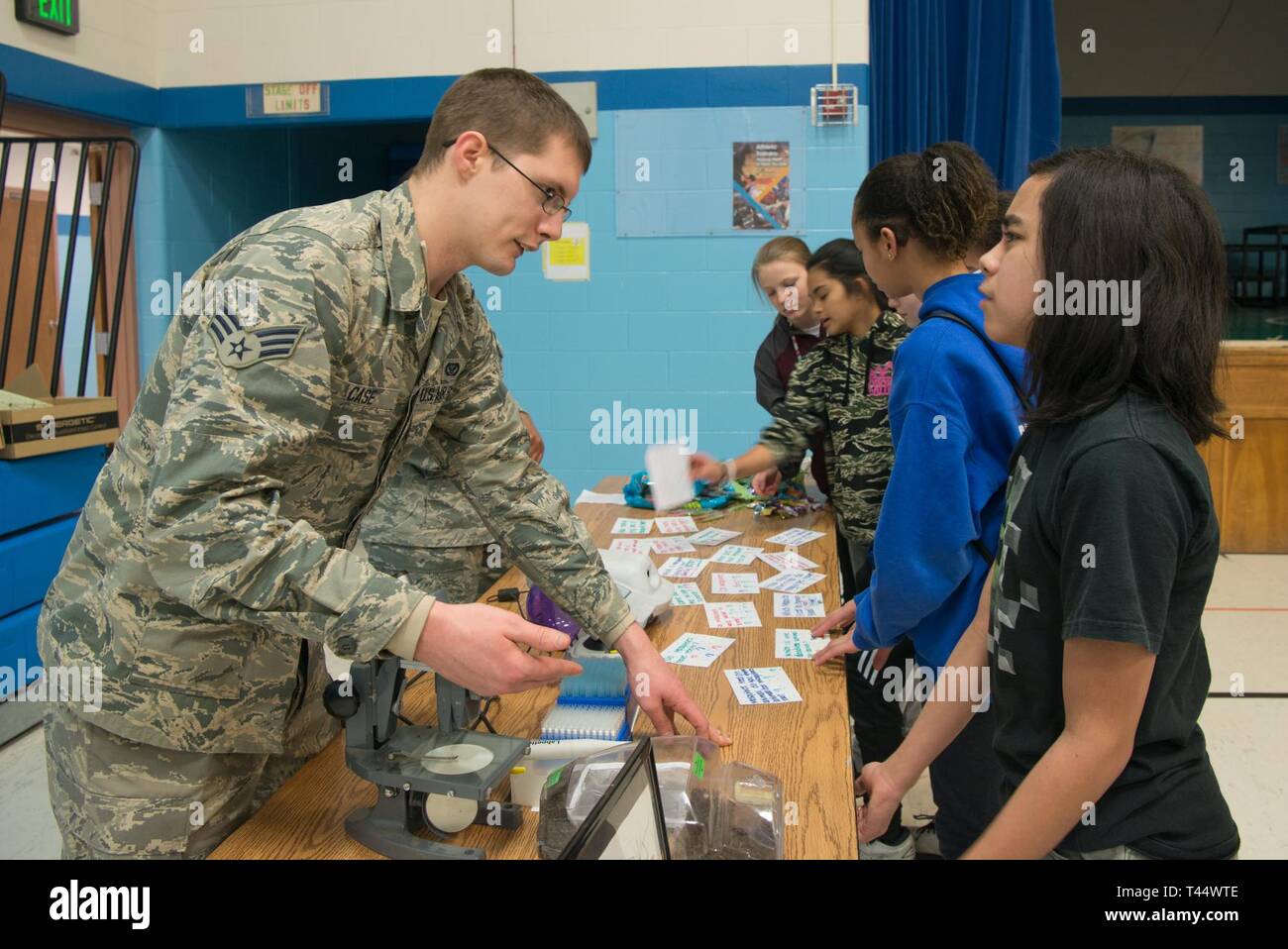 Senior Airman Christian Case, 5th Civil Engineer Squadron pest