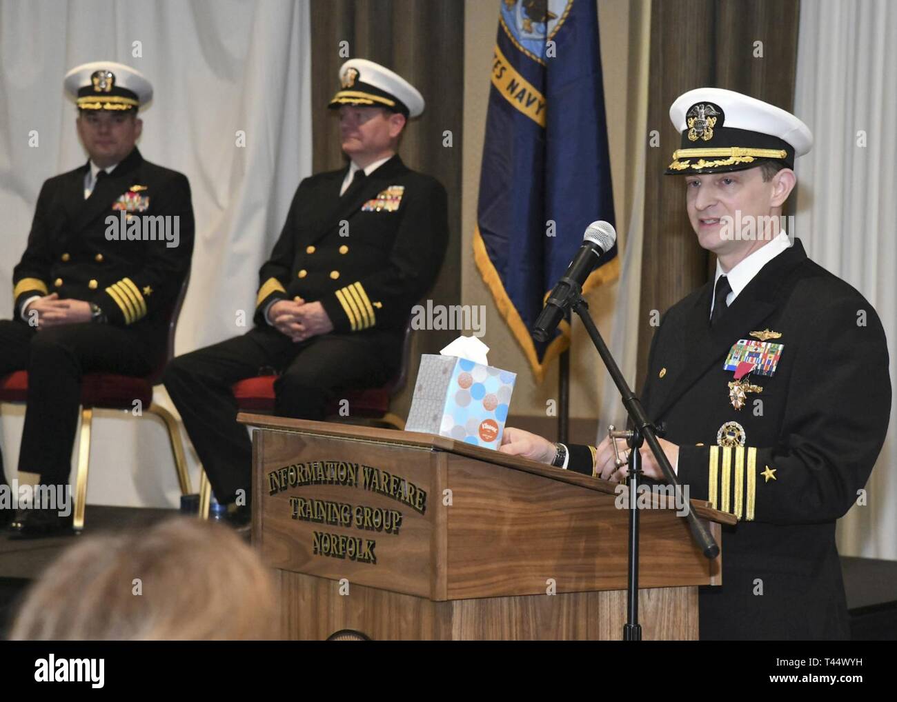 Captain Chris Slattery, Commanding Officer, Naval Information Warfare