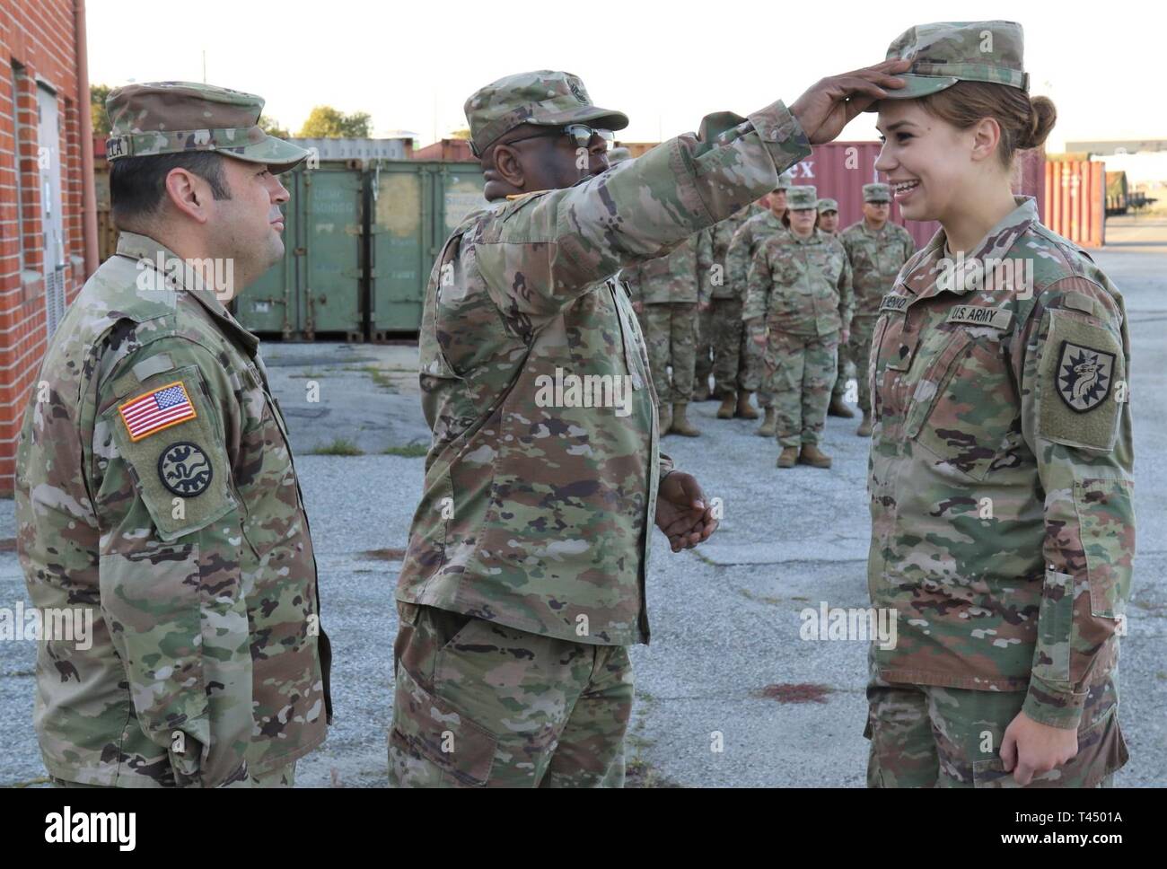 U.S. Army Spc. Victoria Zinchenko, culinary specialist with