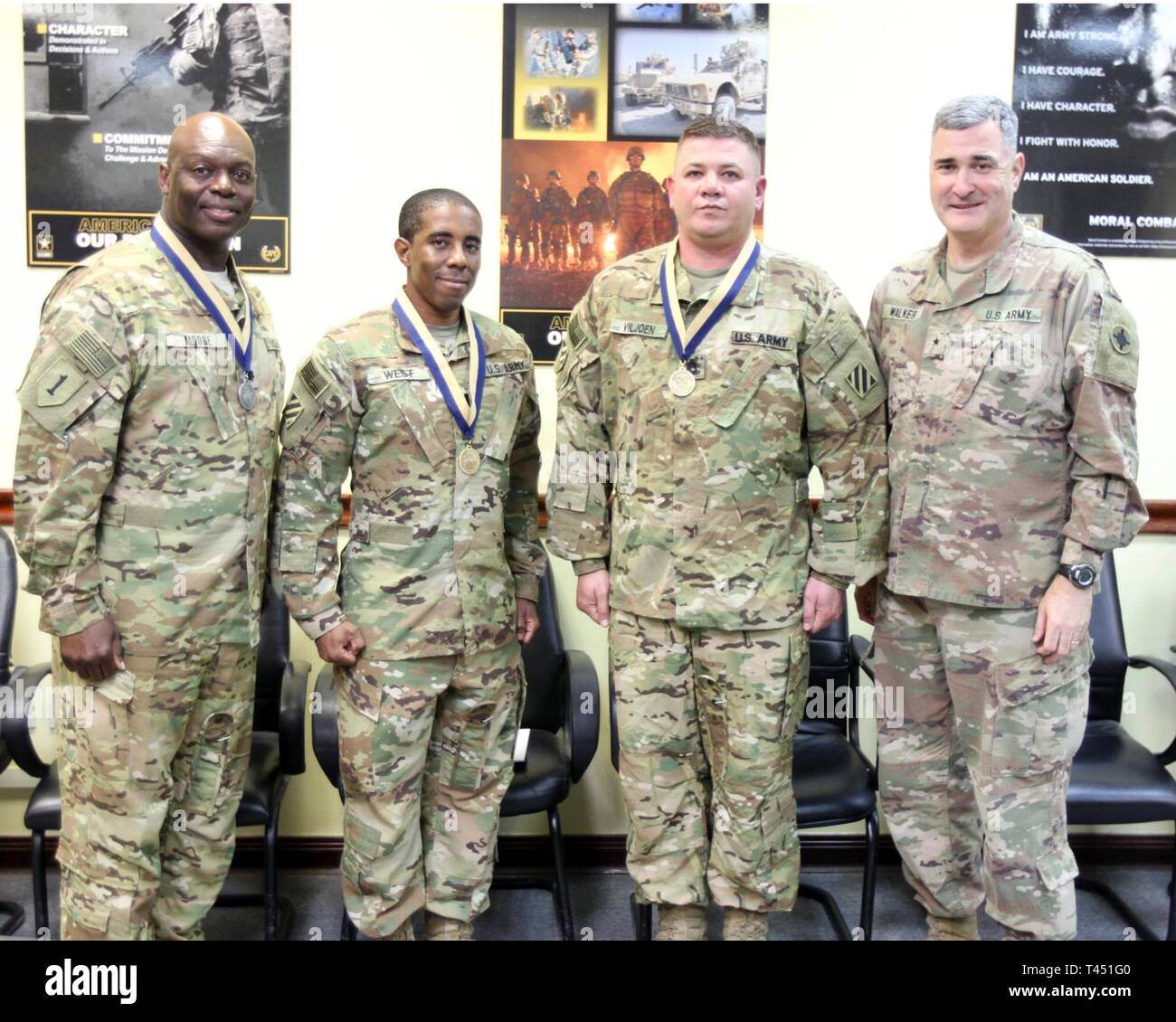 Soldiers of the 590th Quartermaster Detachment, a petroleum liaison ...