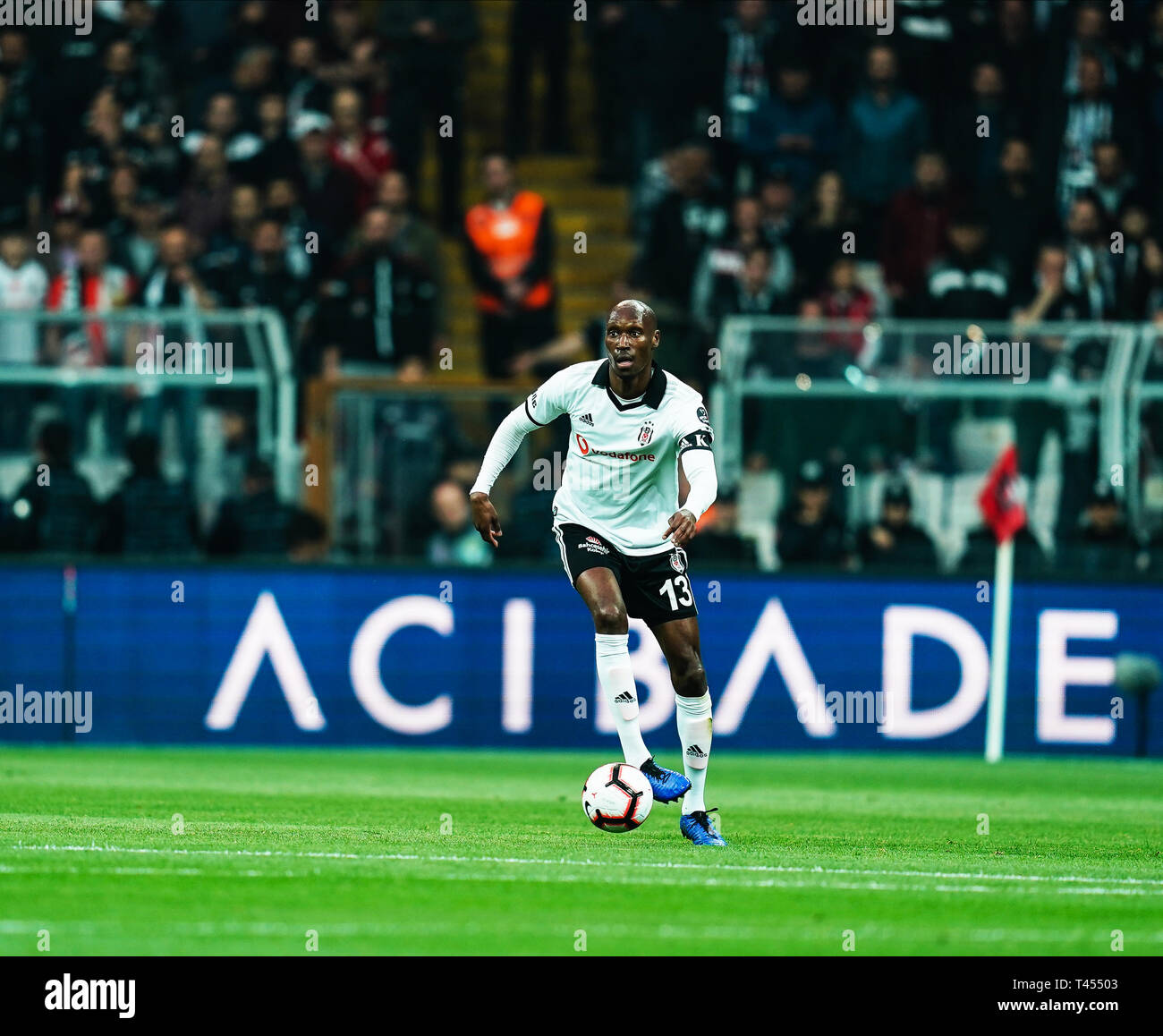 Vodafone Park Istanbul Turkey 13th Apr 19 Atiba Hutchinson Of Besiktas During Besiktas J K V A Stanbul Basaksehir Turkish Super Lig In Vodafone Park Istanbul Turkey Ulrik Pedersen Csm Alamy Live News Stock Photo