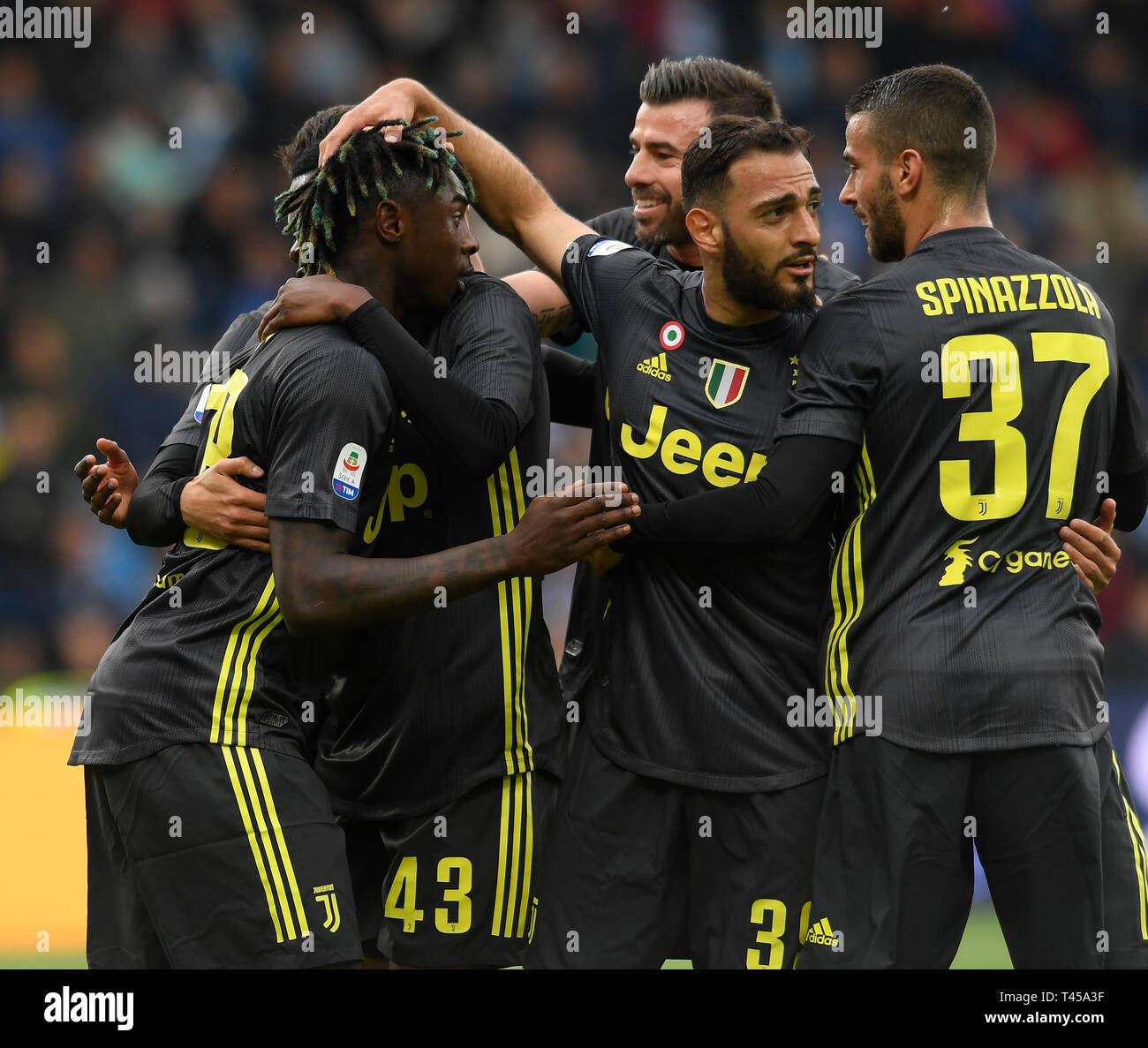 Juventus U23 celebrates after scoring his side's first goal of the match  Stock Photo - Alamy