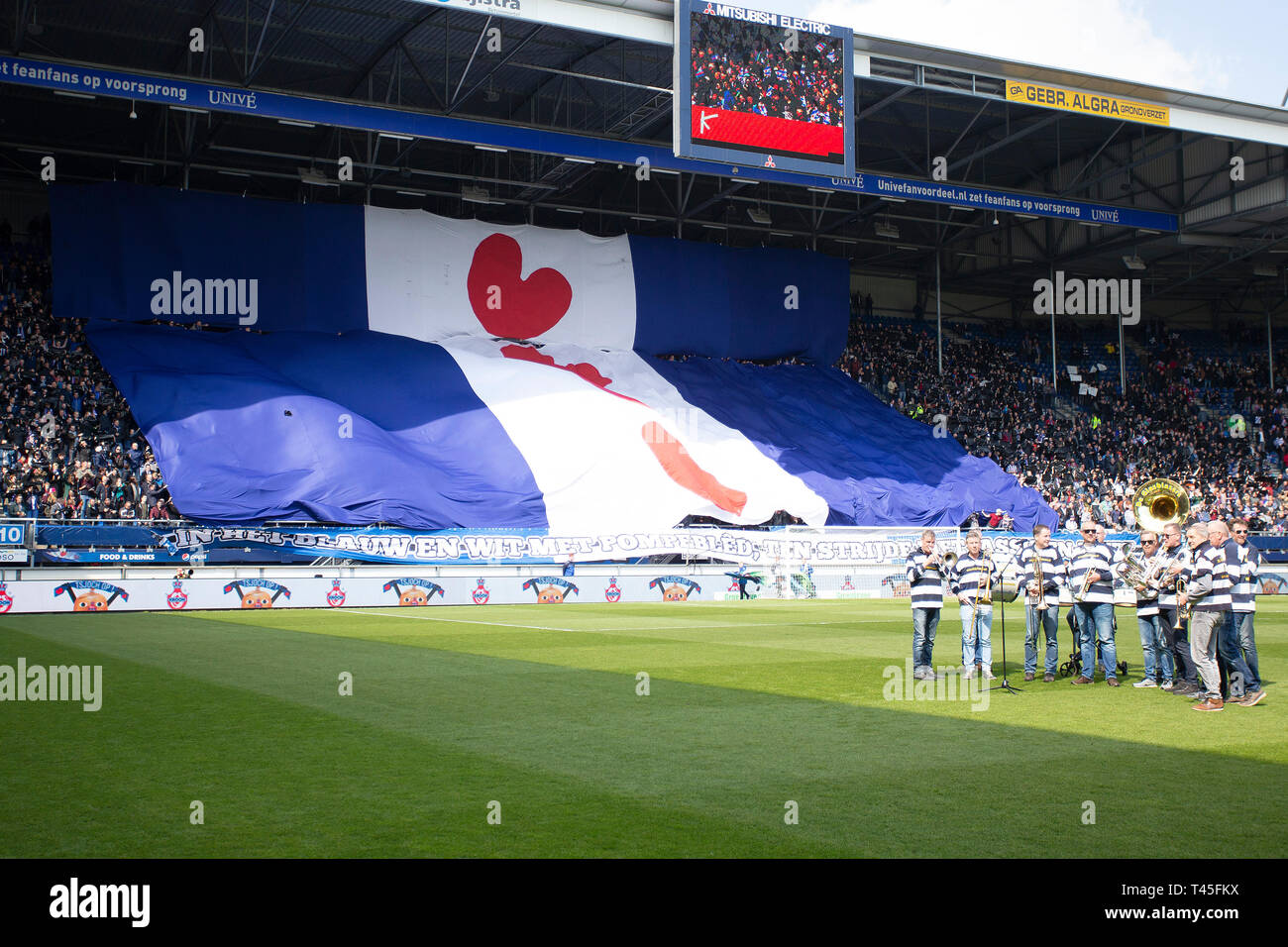 Heerenveen Netherlands 14th Apr 2019 Abe Lenstra Stadium Season 2018 2019 Dutch Eredivisie Fans Of Sc Heerenveen During The Match Sc Heerenveen Fc Groningen Credit Pro Shots Alamy Live News Stock Photo Alamy