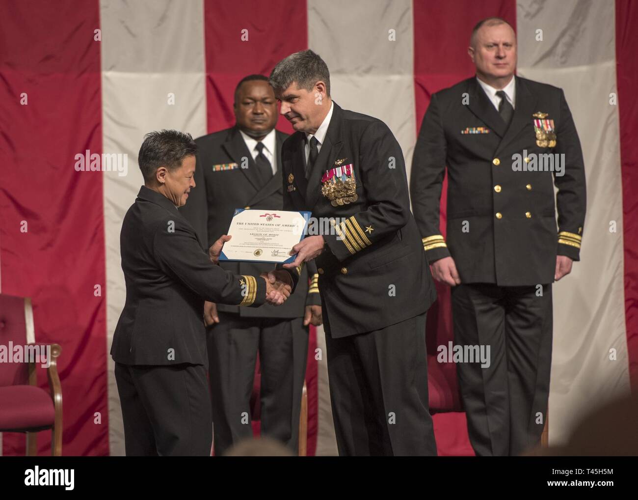 Commander of navy recruiting command nrc hi-res stock photography and ...