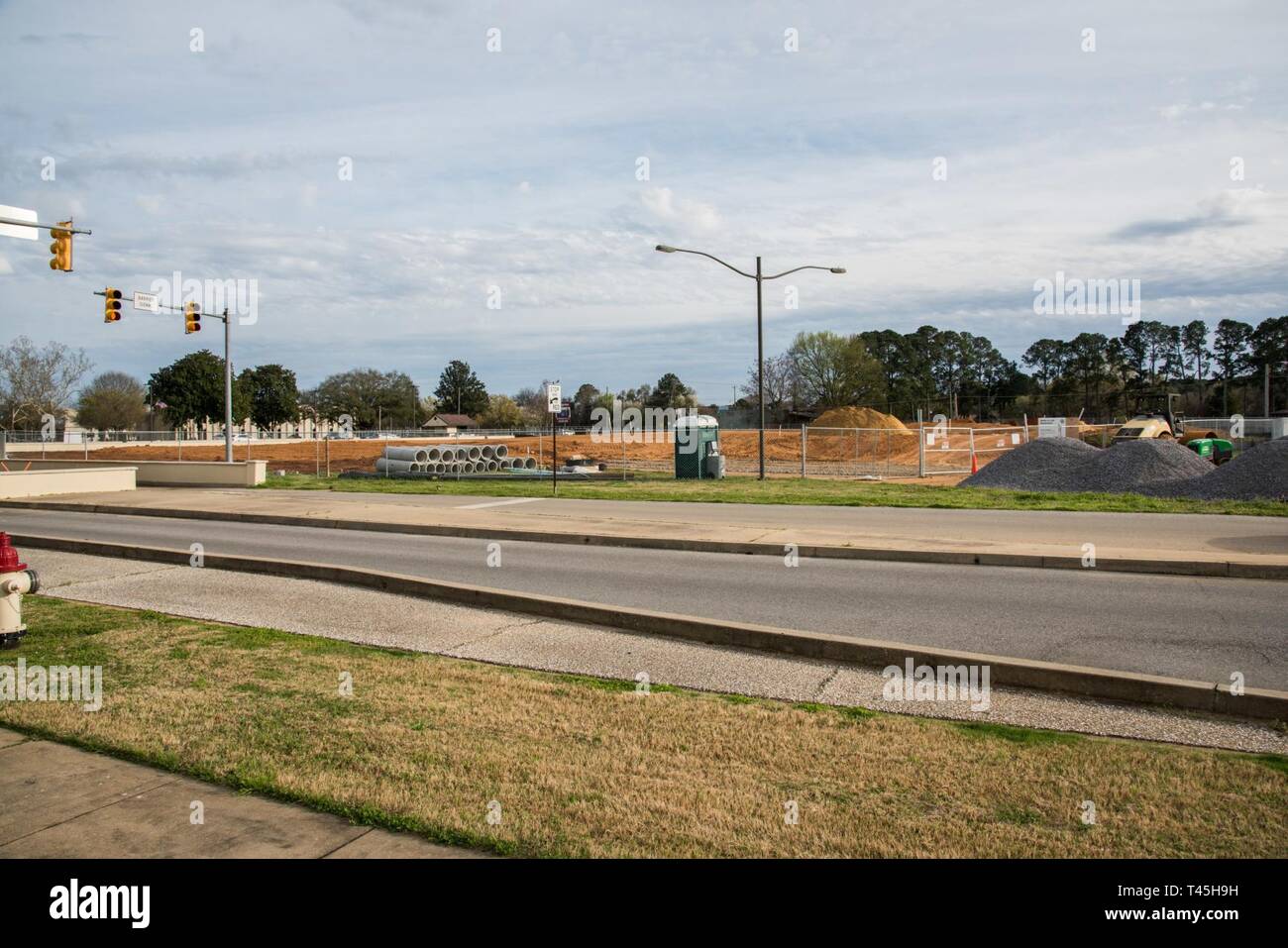 Maxwell AFB, Ala. Progress photos of on going construction to upgrade