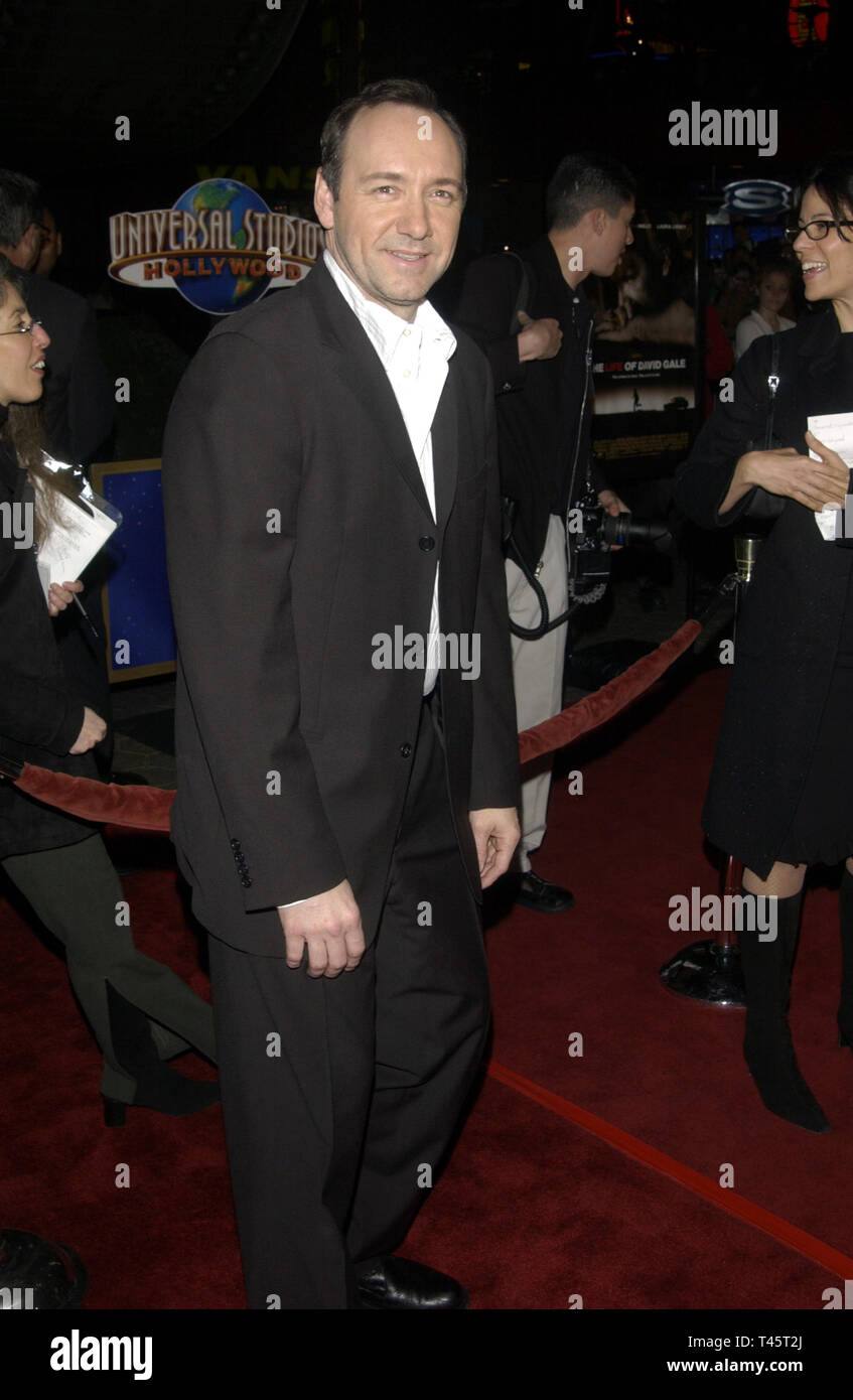LOS ANGELES, CA. February 18, 2003: Actor KEVIN SPACEY at the Los