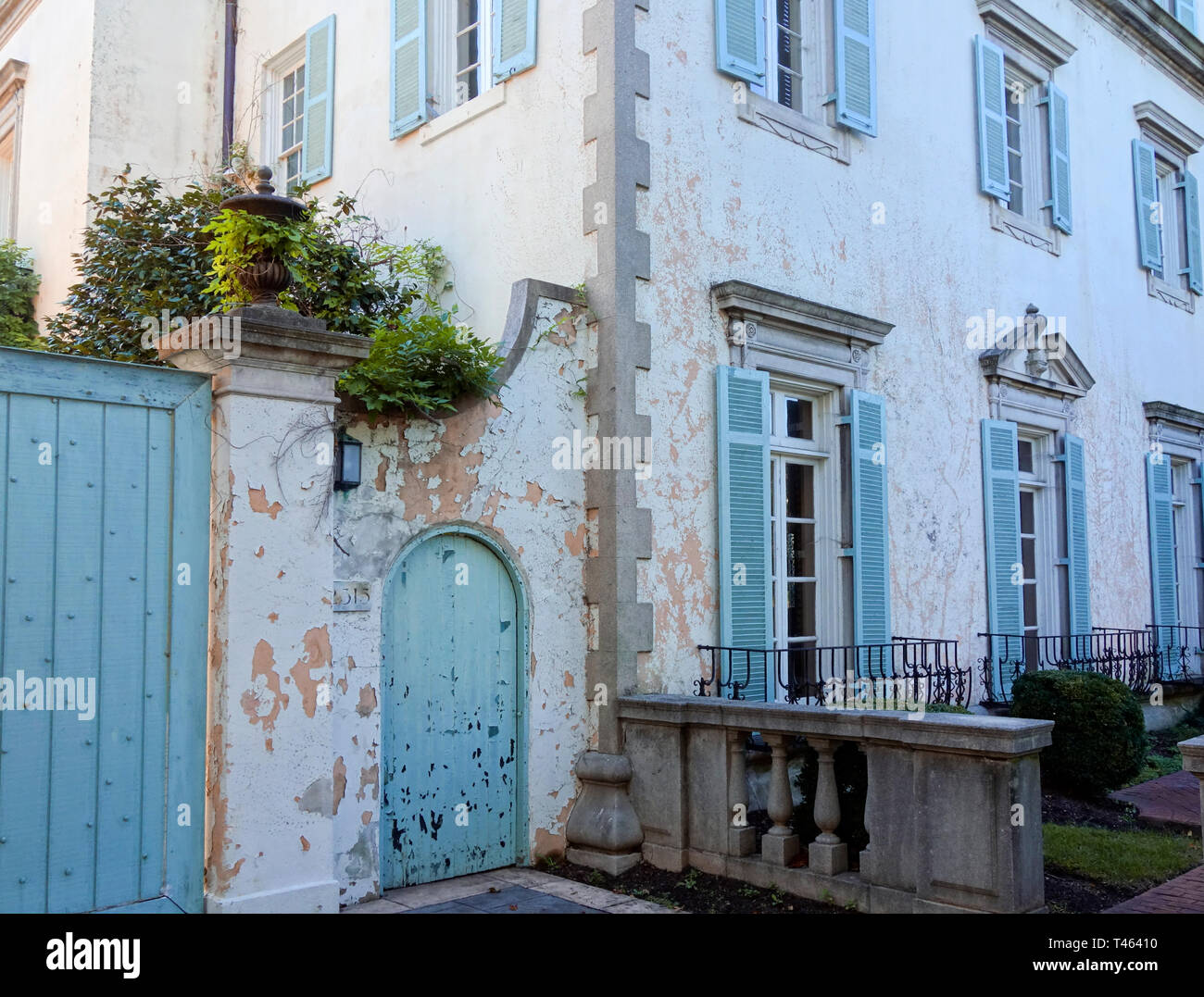 Colonial style house in Richmond, Virginia, US, 2017 Stock Photo Alamy