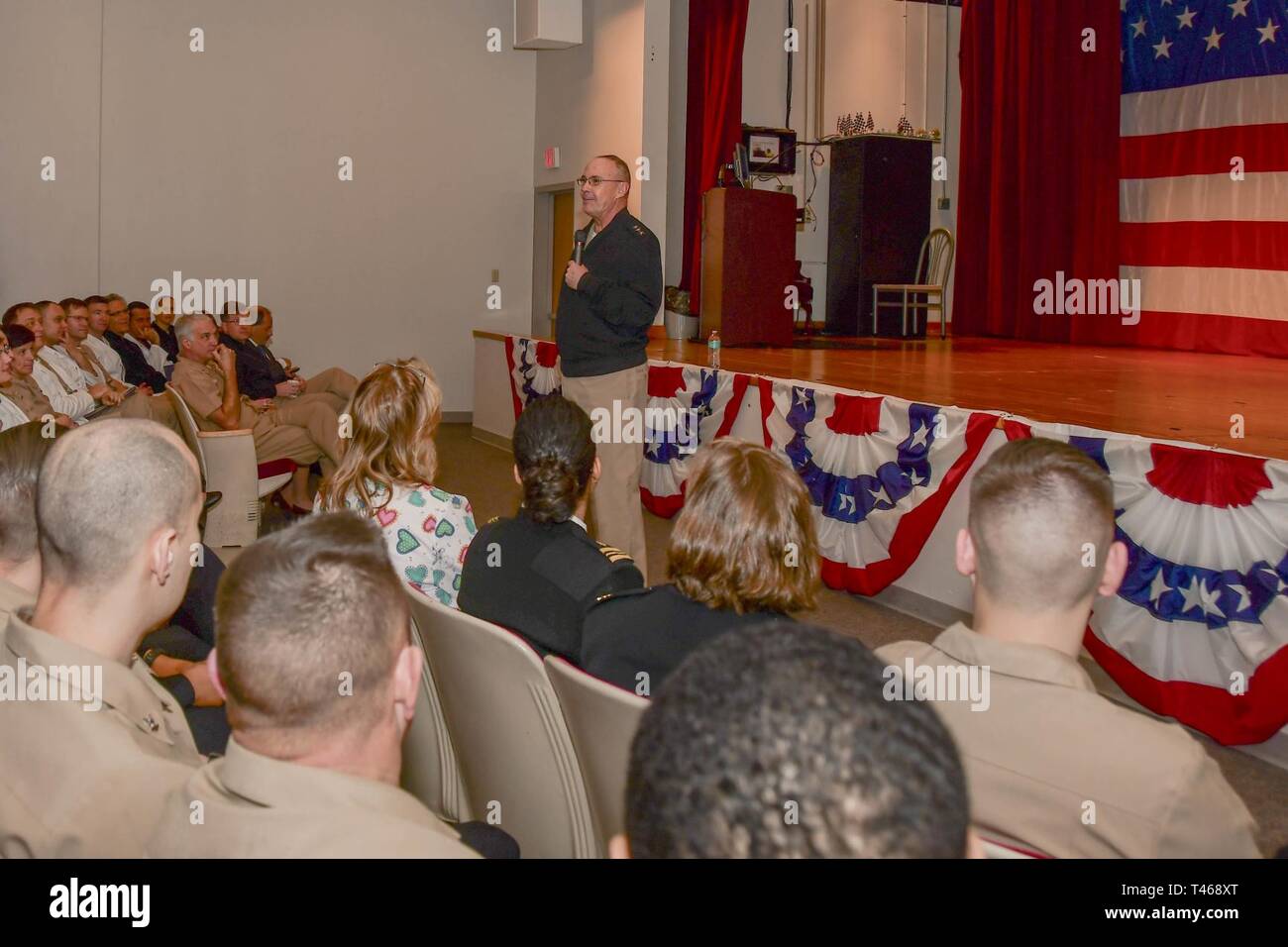 Navy's Surgeon General, Vice Adm. Forrest Faison, visits Naval Medical